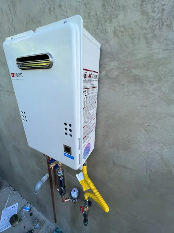 Tankless water heater installation for Thousand Palms homes