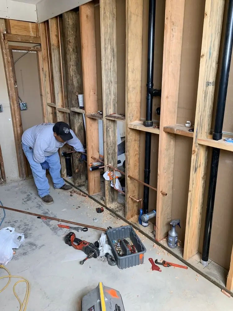 Commercial rough-in plumbing for Water Heater Replacement in Thousand Palms